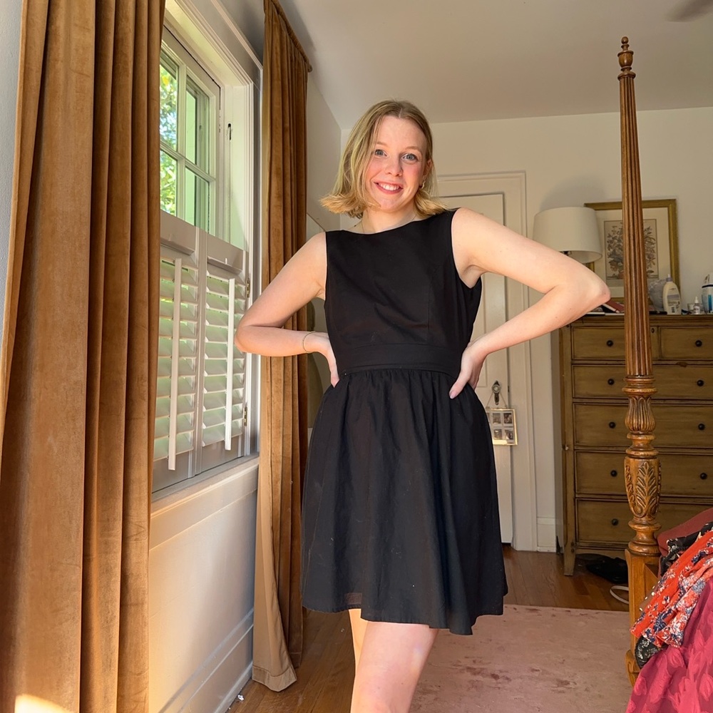 Black Backless Dress - Lauren James - XS